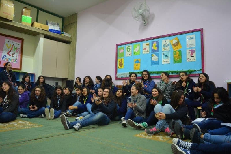 Vivre ensemble – Camp CM et ACM Louvettes – mars 2014 — photo 1