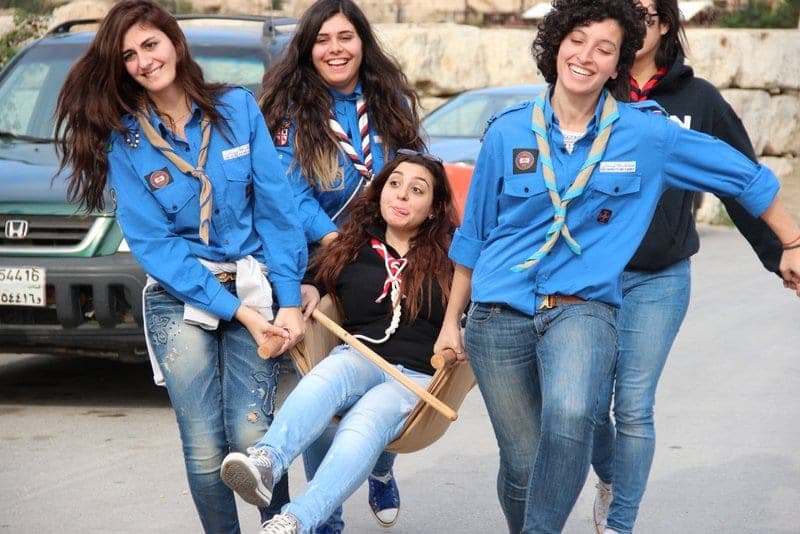 « Marche…, c’est la Vie qui t’appelle. » Camp des CT Eclaireuses 2013 — photo 6