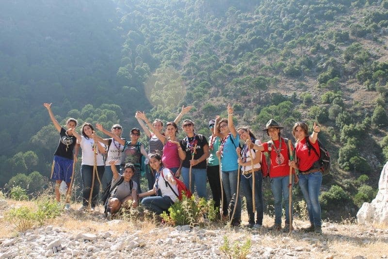 « Bâton en main, sur tous les chemins » – Camp d’aventure Pionnières juillet 2014 — photo 3
