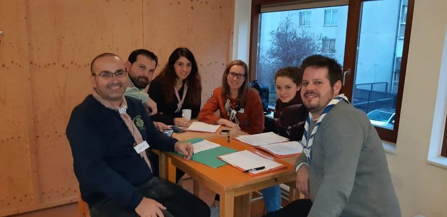 Les Scouts du Liban au séminaire de la CICS-EM