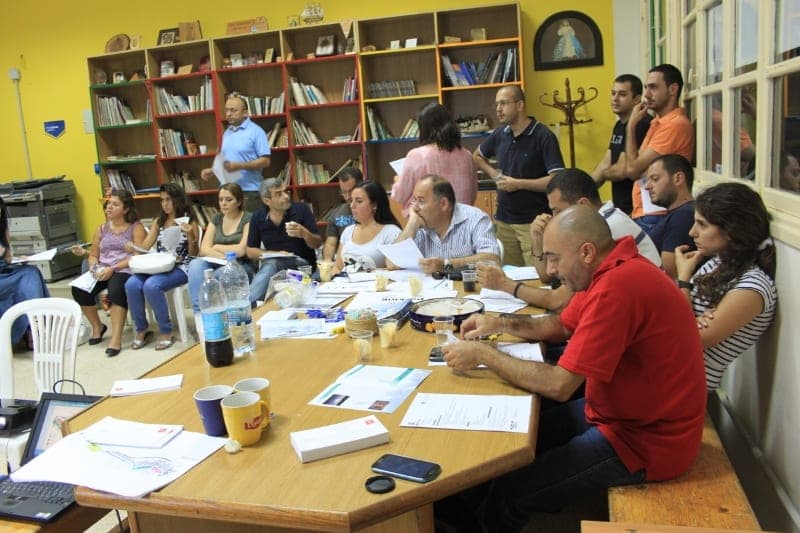 Les Scouts du Liban durant la visite du Pape Benoit XVI au Liban en septembre 2012 — photo 1