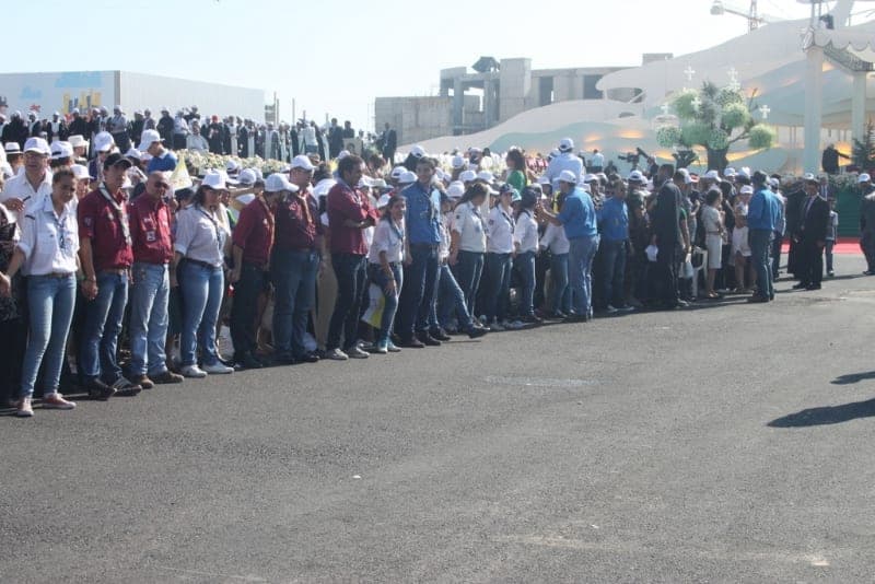 Les Scouts du Liban durant la visite du Pape Benoit XVI au Liban en septembre 2012 — photo 3
